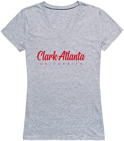 Женска тениска Clark Atlanta University Пантърс с надпис Script Tee Тениска