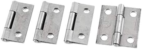 Нов Lon0167 4 бр С дупка 4,8 мм От метал надеждна ефективността на Завъртане на Панти за вратите на гардероба