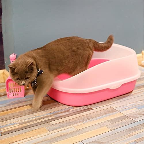 GPPZM котешката тоалетна за домашни кучета, Тава за Кучета, Тоалетна чиния със Защита от Пръски вода, Лъжичка