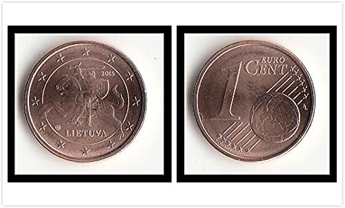 Подарък Колекция от чужди монети European Lithuania 1 European Divide 2015 Година на издаване