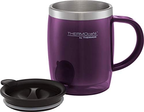 Настолна чаша Thermos Thermocafe - 450 мл, Червен, 1 брой (опаковка от 1)