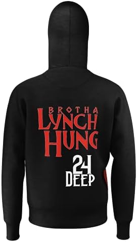 Hoody Rapbay Brotha Lynch с качулка - 24 Блузи с качулка (2XLarge) Черен Среден