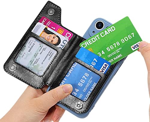 Готино портфейла на велкро за своята практика за телефон, Държач за кредитни карти на самозалепваща се основа