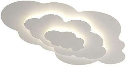 DLSixYi Акрилни Облак LED Вълни Тавана Лампа за Стаята Хранене Карикатура Красива Лампа за Детска Стая Модерен