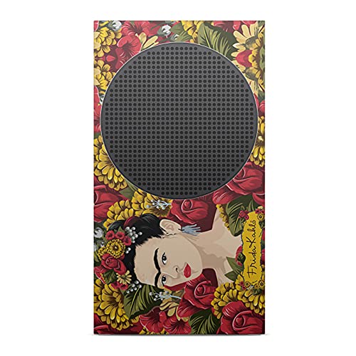 Дизайн на своята практика за главата С официално Лицензиран Портрет Картина на Фрида Кало, Vinyl Стикер с Цветен