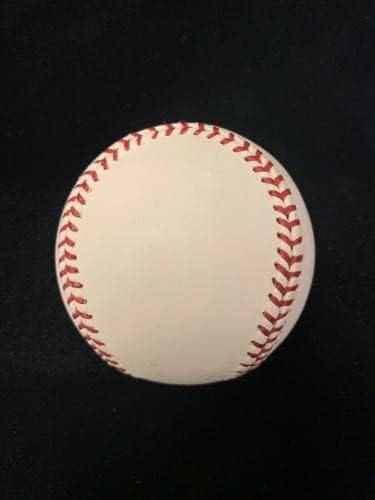 Джо Пиньятано 1962 Метс, Доджърс ПОДПИСАХА Официален Бейзболен топката MLB с голограммой - Бейзболни топки с