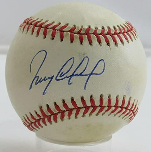 Роджър Седено Подписа Автограф Rawlings Baseball B97 III - Бейзболни топки с Автографи