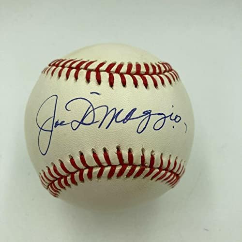 Прекрасен Джо Ди Маджо, Подписан от Американската Лига бейзбол JSA, Получили Оценка MINT 9 - и Бейзболни Топки