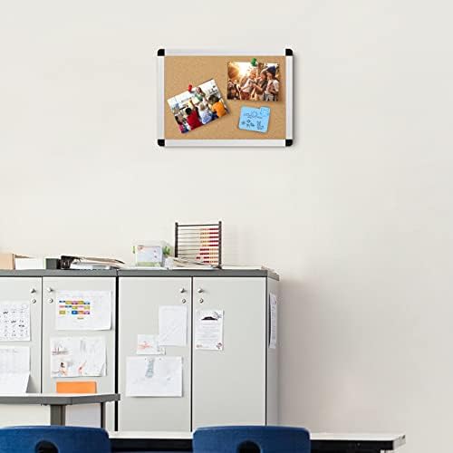 Corkboard обяви Aitakatta, Корк дъска за стени, обяви в алуминиева рамка за вашия офис, училище и писмено плот,