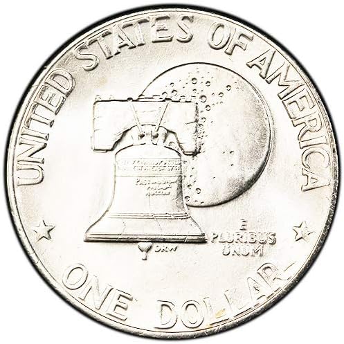 1976 D Type 2 BU Избор Двухсотлетнего долара Айзенхауер, Без да се позовават на Монетния двор на САЩ