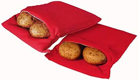 (2) Пакет за приготвяне на картофи в микровълнова печка - пакет за приготвяне на картофи Експрес, пригответе картофи само за 4 минути!